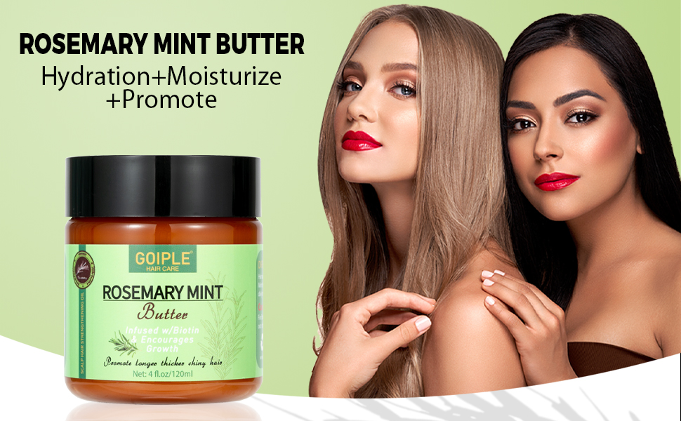 rosemary hair butter