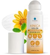 Dr. Robaina Arnica Bruise Roll-On 3 oz – USP-Grade Arnica Montana & Vitamin K – Fast-Drying, Mess...