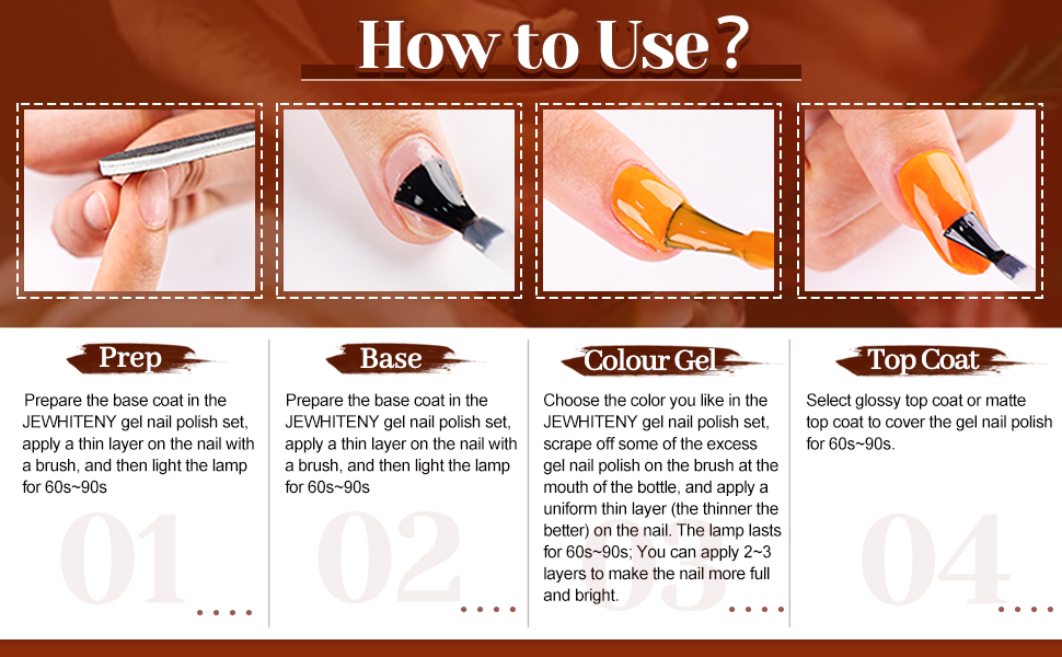 gel nail polish set