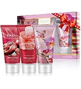 Vital Luxury Hand &Body Cream Gift Set,Hand Lotion Set Deeply Moisturizing for Rough Hands, Best ...