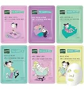 Face Masks Skincare Set for Girl,Moisturizing Collagen Facial Masks for Women Home Spa,Hyaluronic...