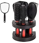 Healthcom Set of 5 Hair Combs Set Professional Salon Hair Cutting Brushes Sets Salon Hairdressing...