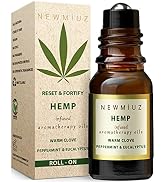 Migraine Headache Roll On Stick 300mg Hemp Peppermint Eucalyptus Clove & Arnica Aromatherapy Grad...