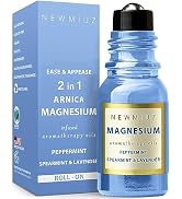 Migraine Roll on Stick Headache Magnesium Arnica Montana Oil Peppermint Eucalyptus Lavender Spear...