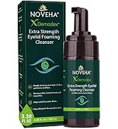 Demodex Eyelid Cleanser Foam | Extra Strength Tea Tree Oil Formula | Daily Face Wash For Eyelash,...
