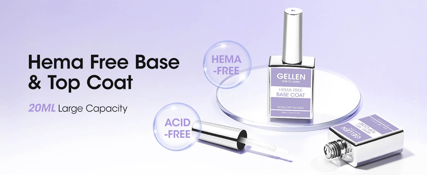 gel base and top coat