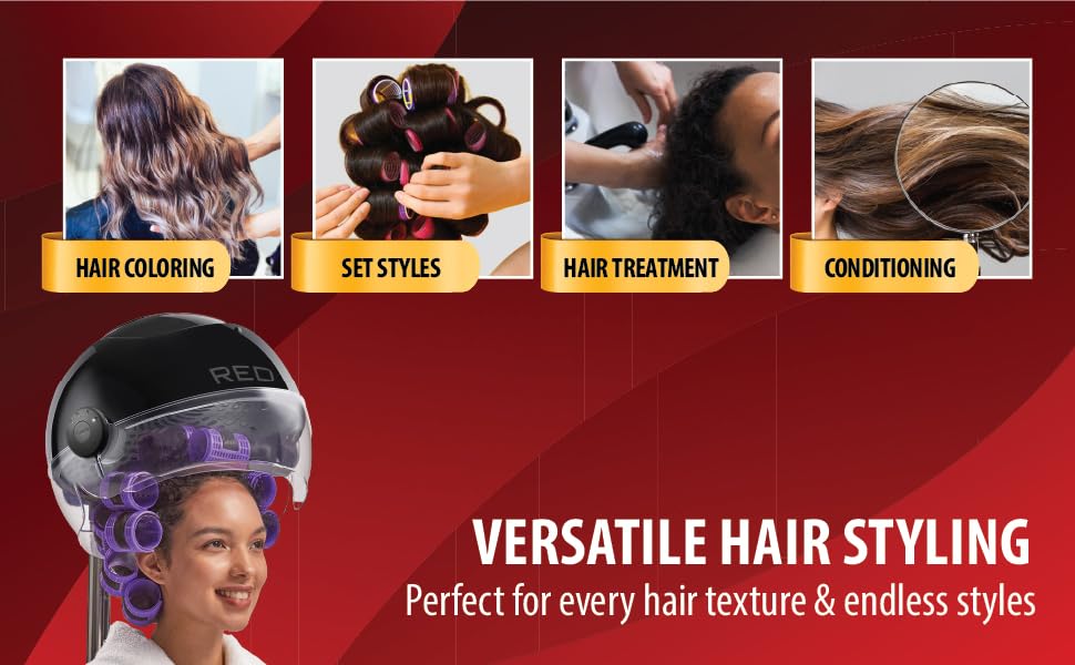 For Hair Coloring, Setting Styles, Hair Treatments, & Deep Conditioning 