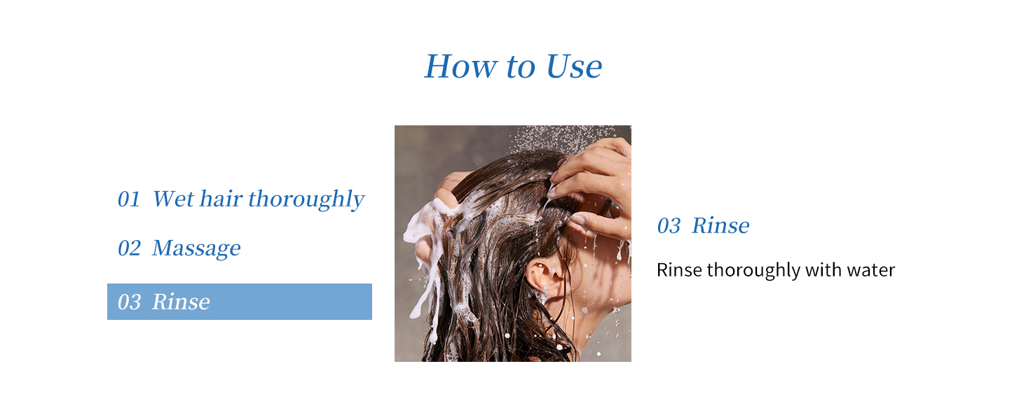 Ceson&amp;Cesun Hair Growth Shampoo Organics Rosemary Thickening Shampoo Infused with Biotin