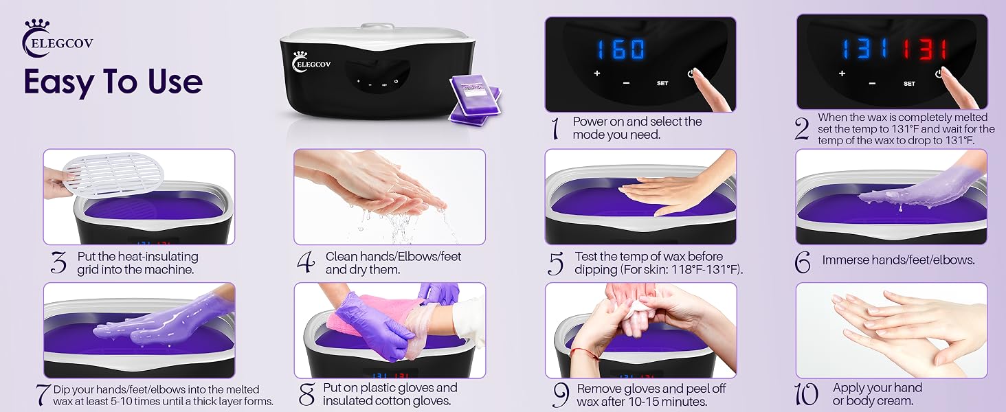 paraffin wax bath spa
