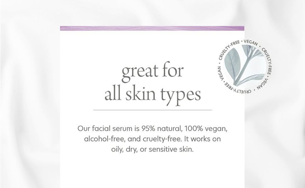 great for all skin typses