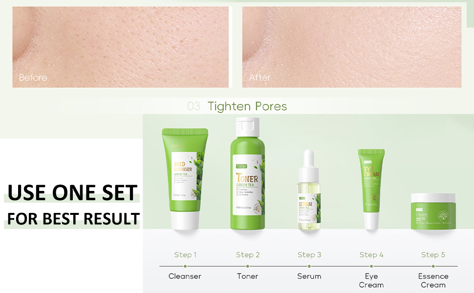 hyhdrating skin care set