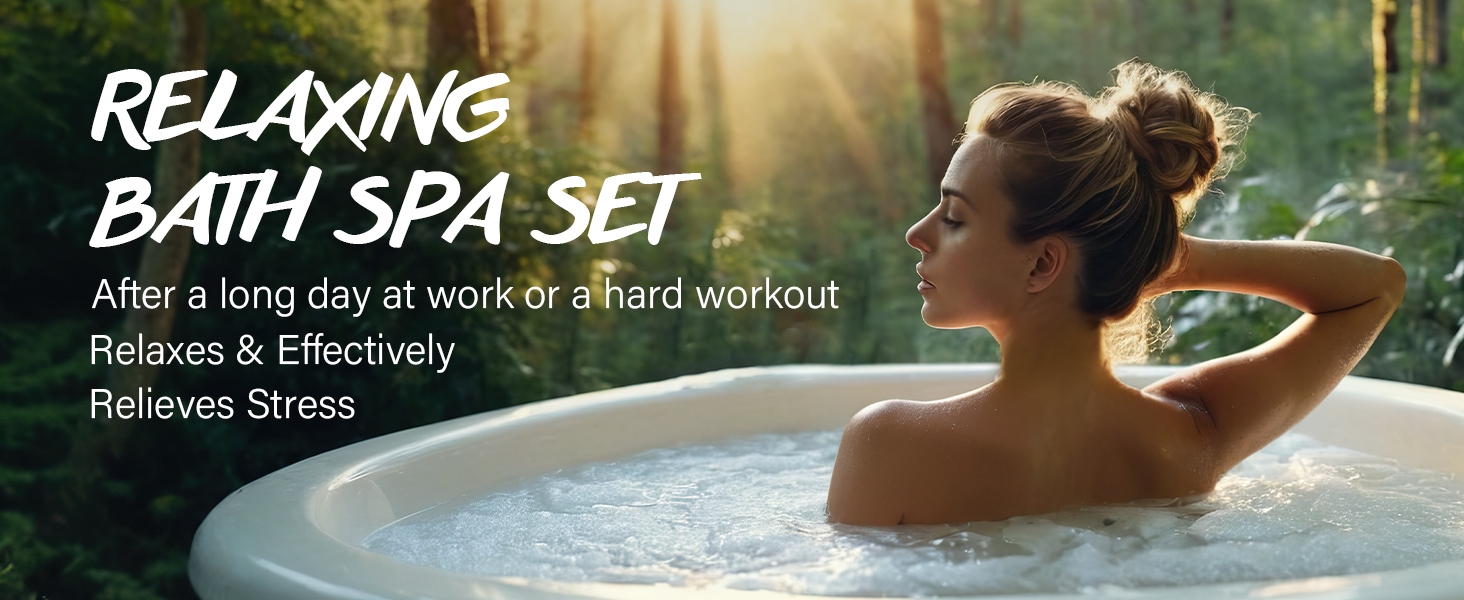 RELAXING BATH SPA SET