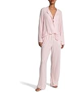 Victoria's Secret Modal Pajama Set, Long Sleeve Button Down Shirt and Pajama Pants, Sleepwear for...