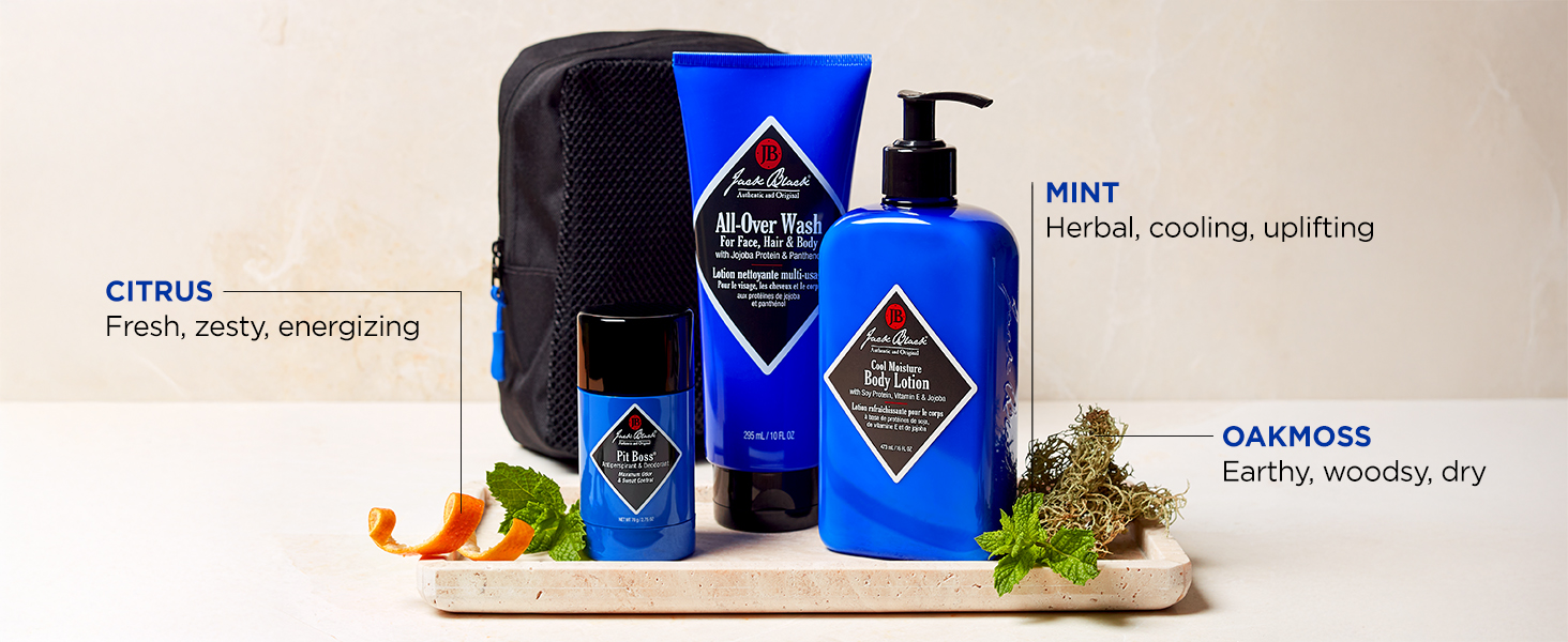Jack Black, Mens Body Care, Skincare, Grooming, Cool Moisture Body Lotion, Moisturizer, All Over