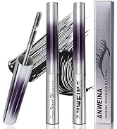 2Pcs Iron Wand Mascara, Metal Mascara Wand, Black Washable Metal wand mascara, 3d Curling Eyelash...