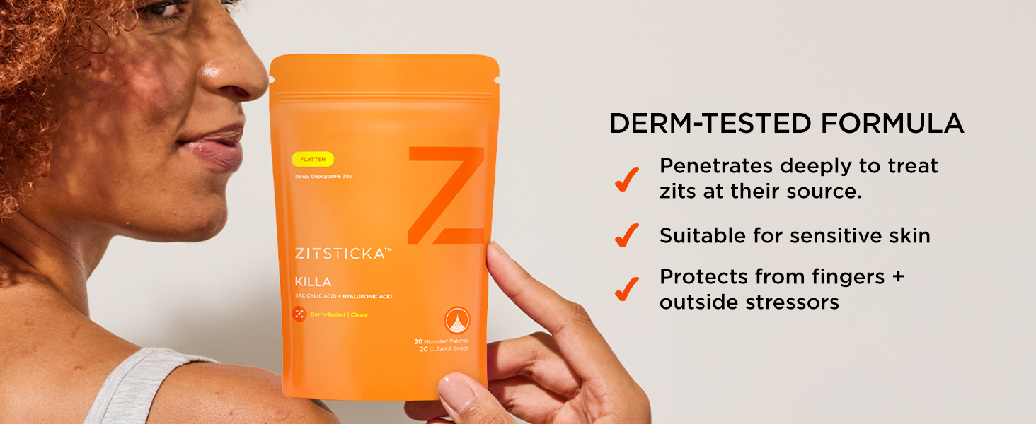 pimple stickers for early stage, deep zits, dermatologist tested