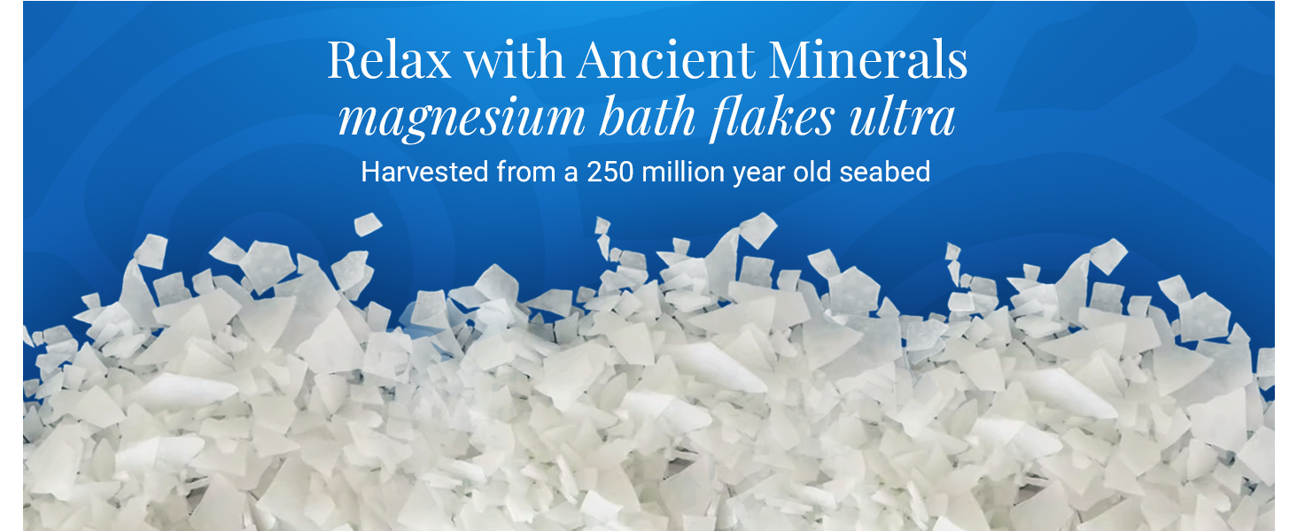 genuine zechstein magnesium bath flakes