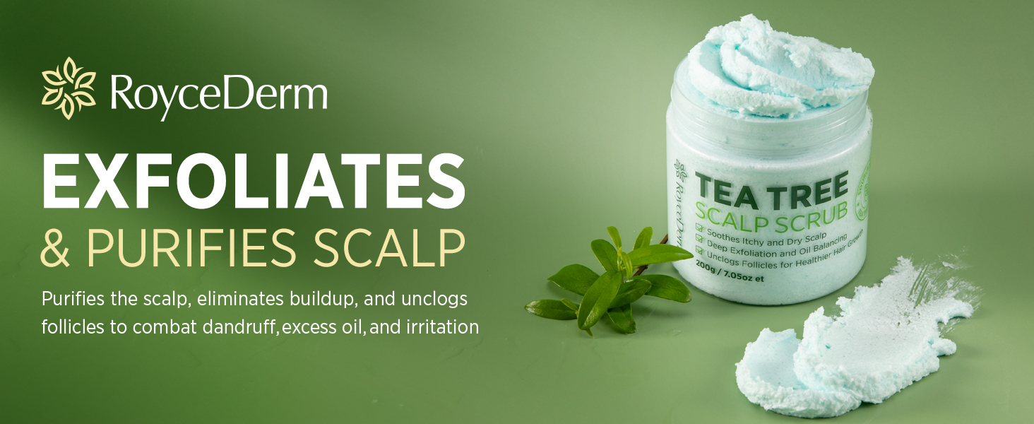 tea tree scalp scrub