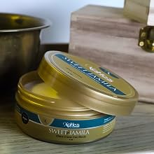 Organic hair moisturizer shea butter pomade for black men women 360 wave grease strong hold 