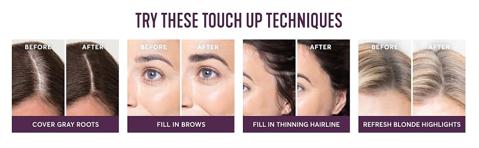 Try These Touch Up Techniques Cover Grey Roots