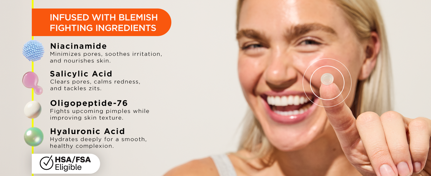 pimple patches salicylic acid and other ingredients