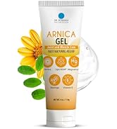 Dr. Robaina Arnica Gel 4 oz – Concentrated Arnica montana with MSM, Magnesium & Vitamin E | Unsce...