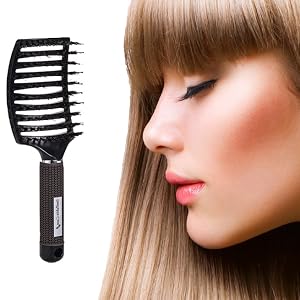 Boar Bristle Hair Brush set