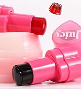Water Jelly Tint Blush, 3-In-1 Multi-Use Blush Cream Blush Stick for Eyes, Cheeks & Lips, Hydrati...