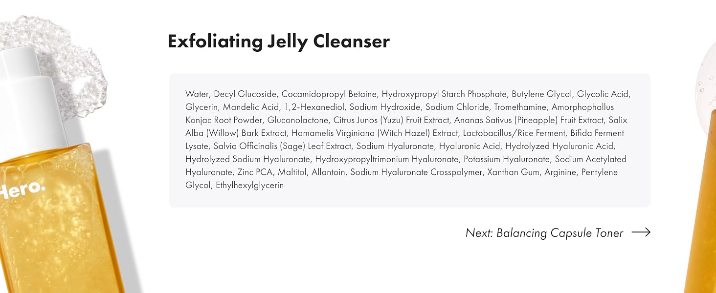 Exfoliating Jelly Cleanser