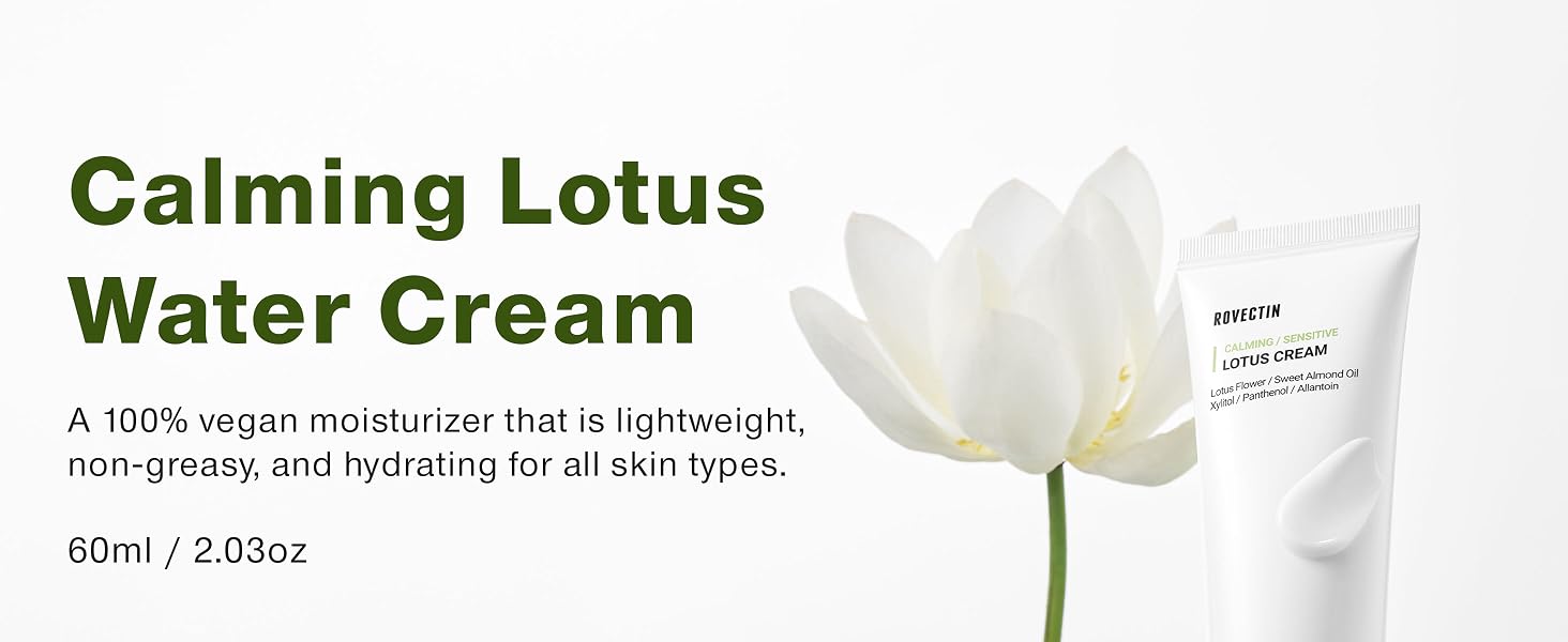 lotus water cream