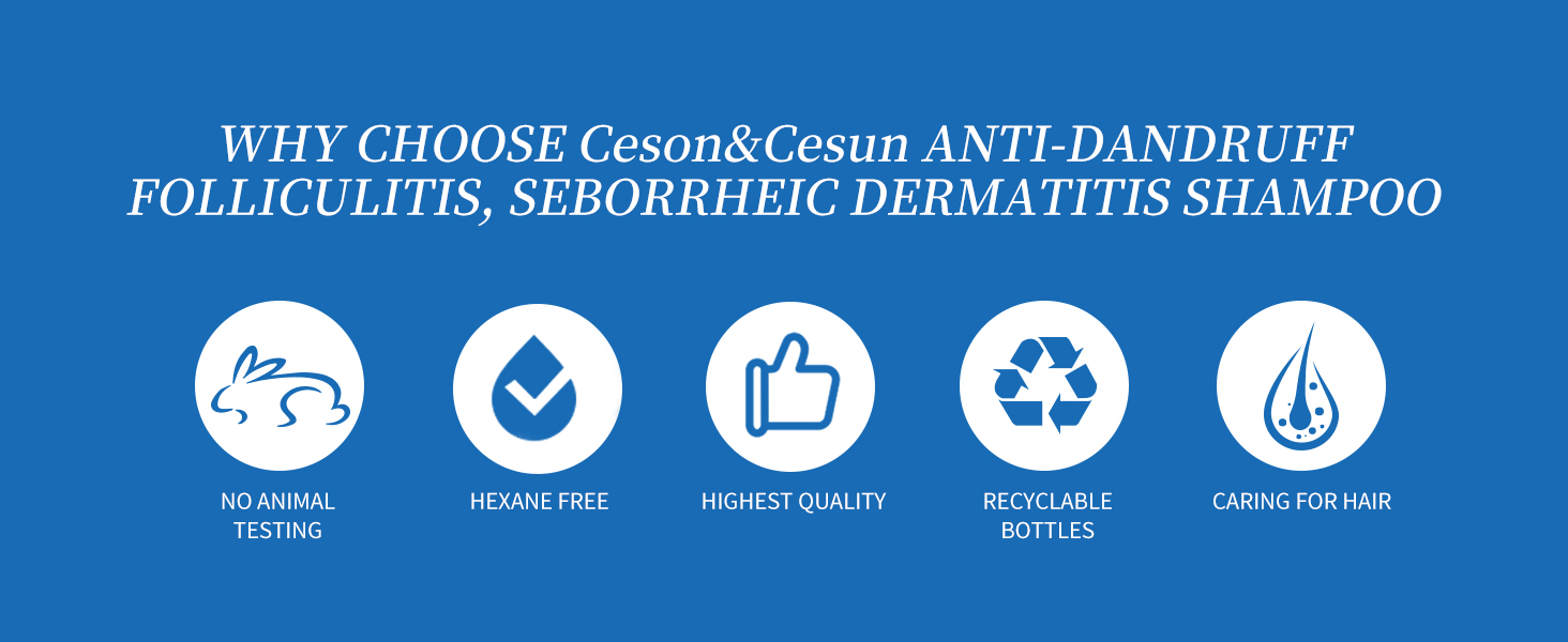 Folliculitis, Seborrheic Dermatitis Shampoo