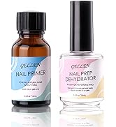 Gellen Nail Dehydrator and Nail Primer, Long-Lasting Air Dry (Acid Free) for Acrylic Powder and G...