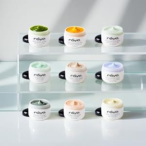 9 skin cre products in jars