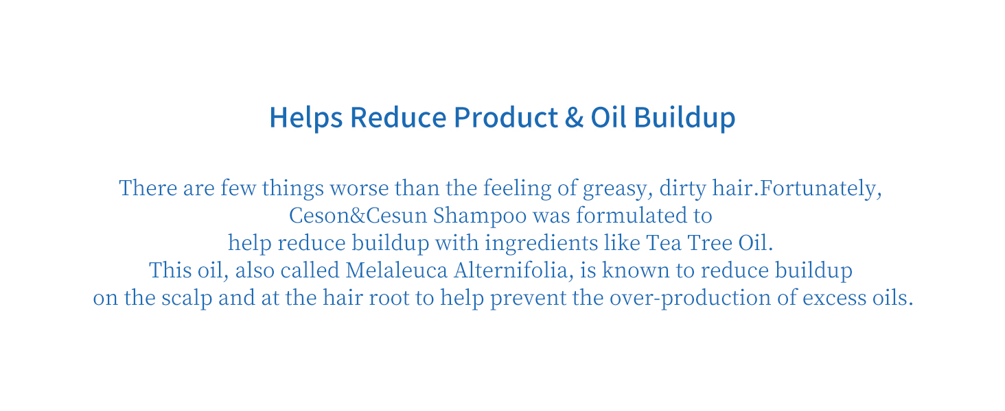 Ceson&Cesun Folliculitis, Seborrheic Dermatitis Shampoo, Anti-Dandruff Shampoo