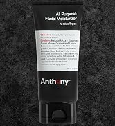 Anthony All-Purpose Facial Moisturizer – Men’s Hydrating Lotion for Dry Skin – Lightweight, Non-C...