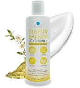 Dr. Robaina Sulfur Balsam Conditioner – Hydrating & Detangling Formula for Sensitive, Flaky or It...