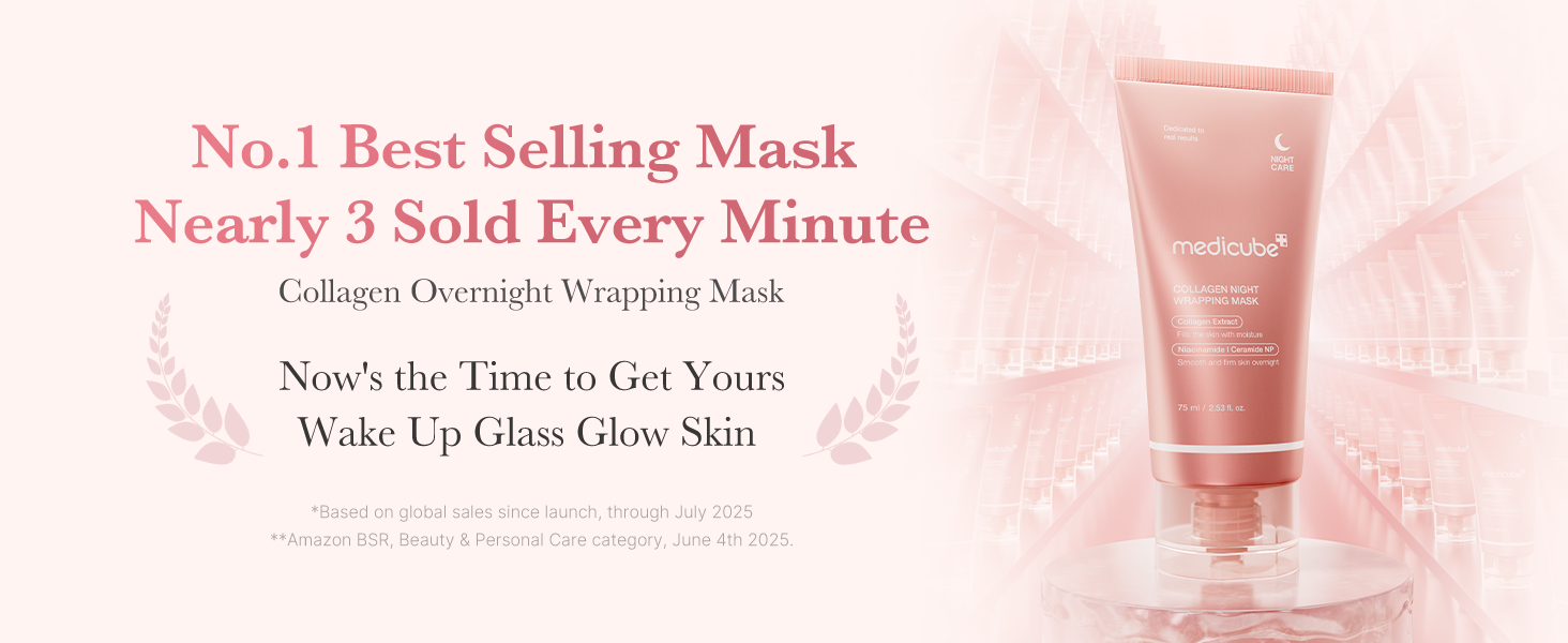 collagen, wrapping mask, collagen wrap, glow skin, glass skin, overnight