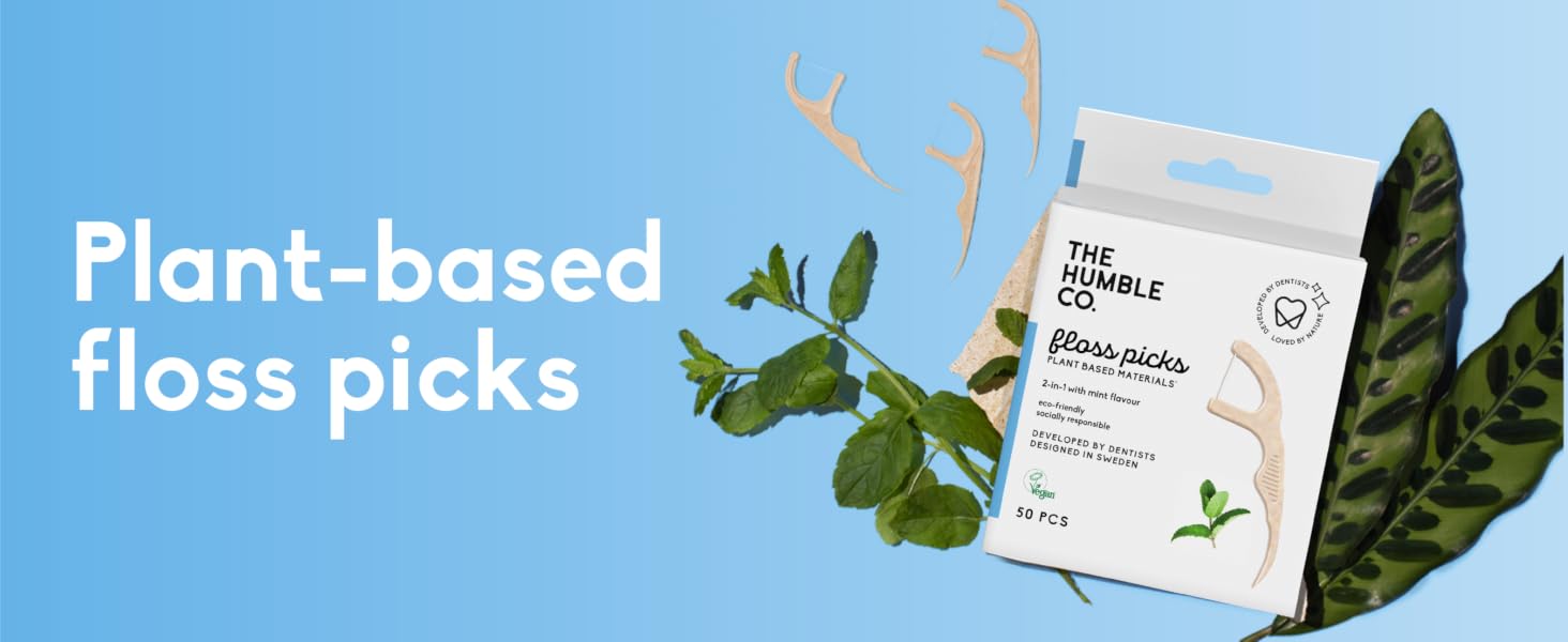 The Humble Co. Adult and Kids Floss Picks | The Best Dental Floss Picks for Kids and Adults
