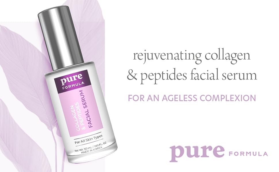 collagen & peptides facial serum