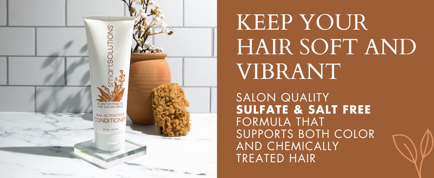leave hair smooth and shiny, vibrant hair 