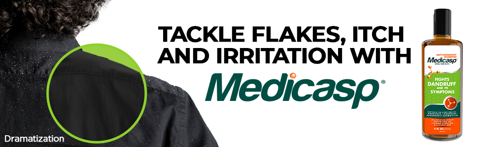 ackles flakes, itch & irritation – coal tar shampoo for dandruff and seborrheic dermatitis care