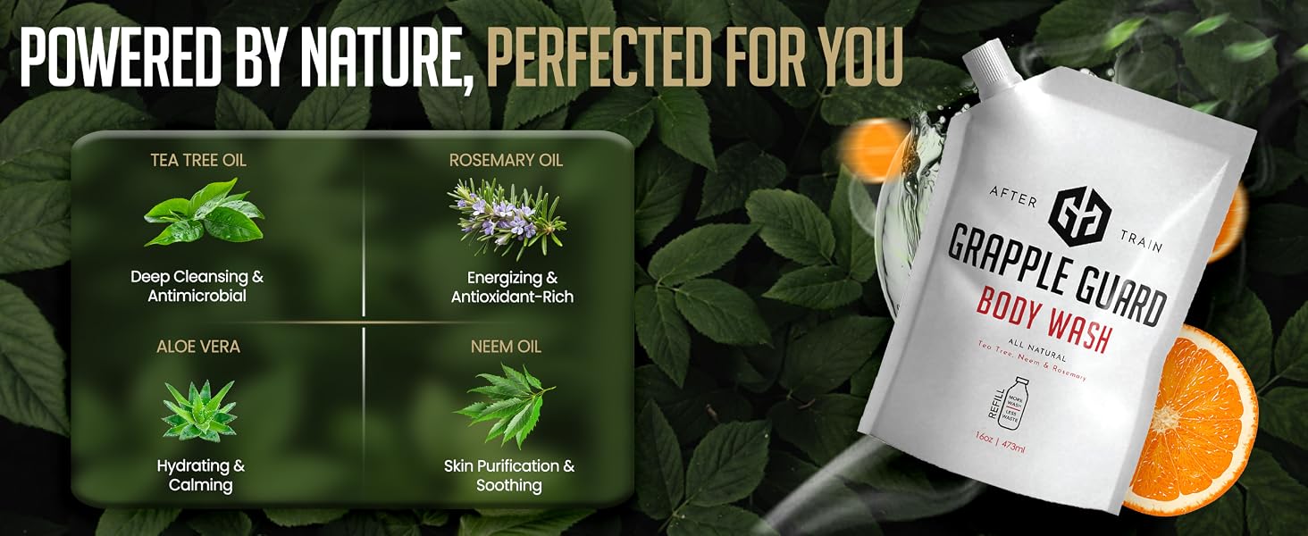 Natural Body Wash for Athletes