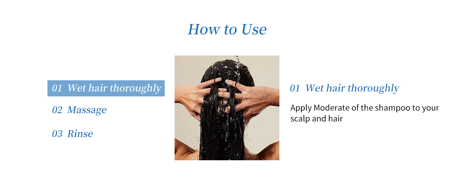 Ceson&Cesun Hair Growth Shampoo Organics Rosemary Thickening Shampoo Infused with Biotin