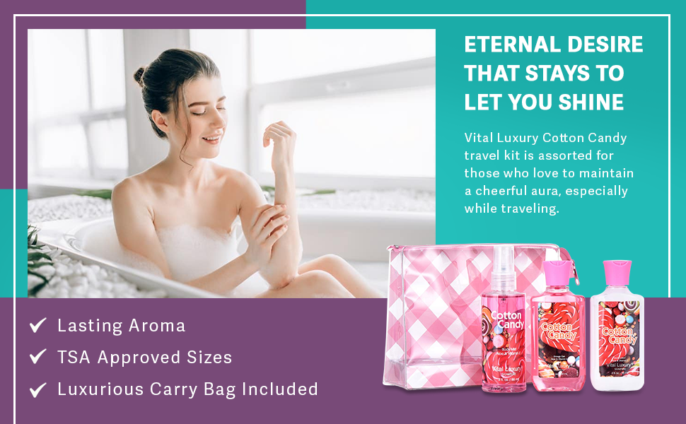 20 dollars travel size toiletries shower gel fragrance mist birthday moisturizing wash 3 oz