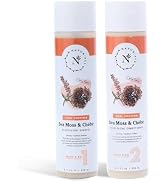 NaturAll Sea Moss & Chebe Shampoo & Hair Conditioner Bundle - Shampoo and Conditioner Set for Fri...