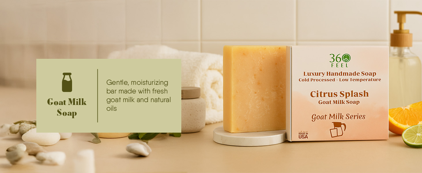 tropical scent soap bar, greek yogurt handmade soap, moisturizing face and body soap, cold process