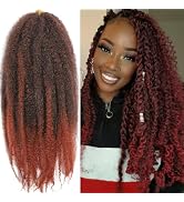 105 Strands Marley Twist Braiding Hair 12 Inch Marley Twist Hair Long T350 Marley Hair for Faux L...