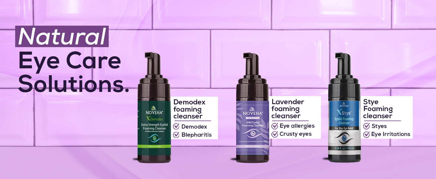 See more Noveha Products for your eye care. Natural Solutions.