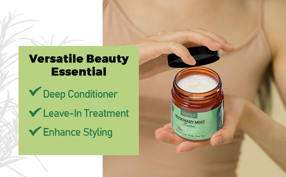 rosemary butter for hair