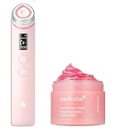 medicube Pink Skincare Set for Glass Glow Skin: Age-R Booster Pro Pink | 6-in-1 Real Glass Glow B...